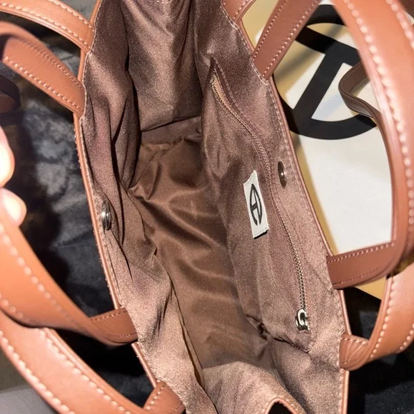 Telfar Large Shopping Bag- Chocolate